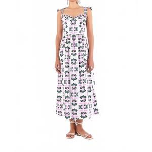 NEW BEYOND BY VERA jackie midi dress in white